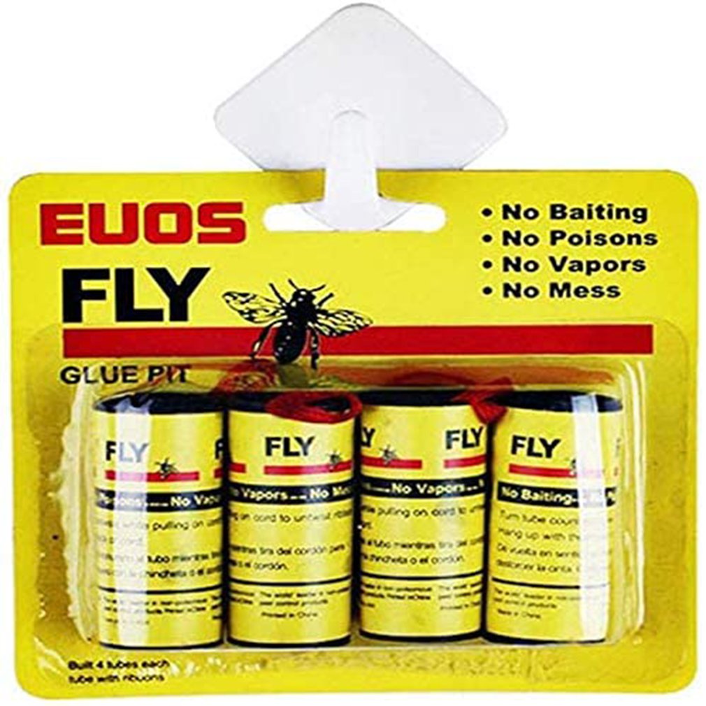 Strong Fly Paper Fly Roll Paper Pesticide Free Fly Paper Sticky Fly Catchers For Indoor Or Greenhouse Use